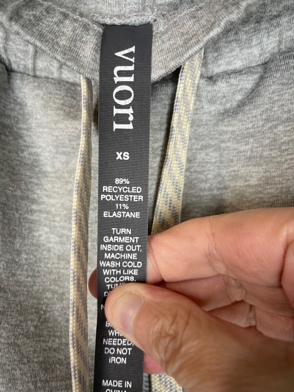 Vuori Women’s Performance Jogger Sweatpants Heathered Gray Size XS (fit to med) - Picture 4 of 9